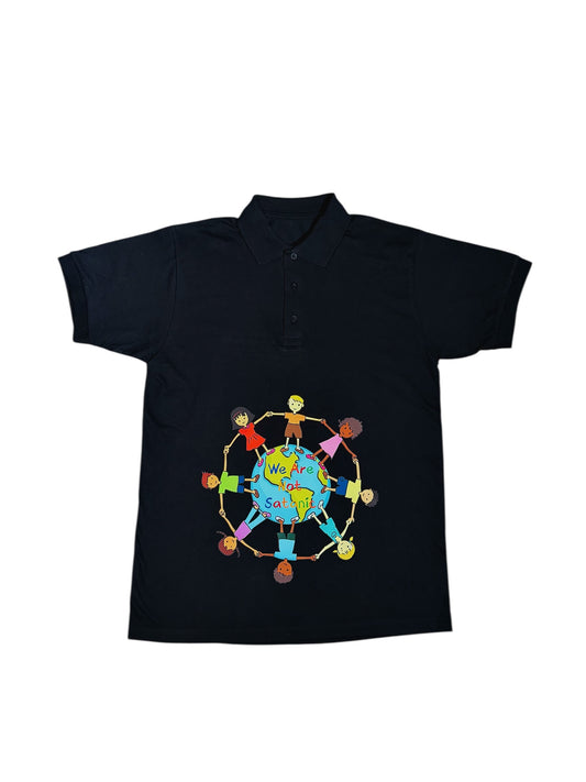 We Are Not Satanic Polo Tee
