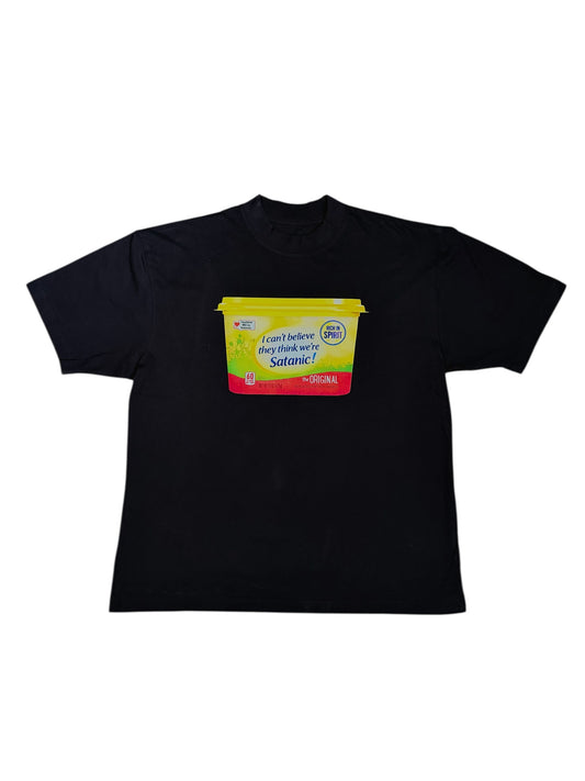 I Can't Believe They Think We're Satanic Tee
